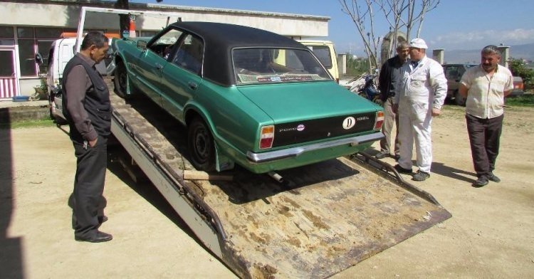 Hapsettiği otomobili 37 yıl sonra çıkardı