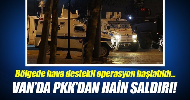 Van'da Emniyet Müdürlüğüne silahlı saldırı!