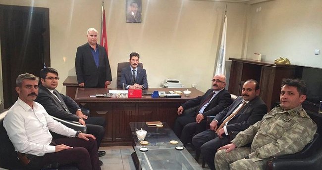 Derik'te yeni kaymakam Hakan Kafkas göreve başladı!