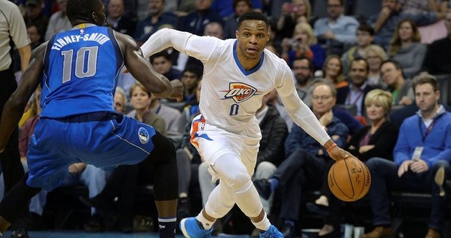 Thunder, Westbrook'la kazandı