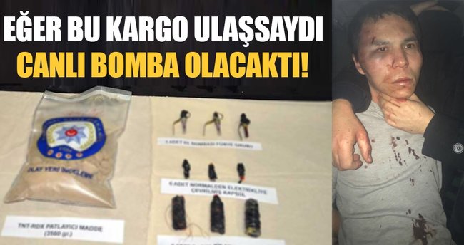 Reina saldırganına bu kargo ulaşmayınca silahla saldırdı!