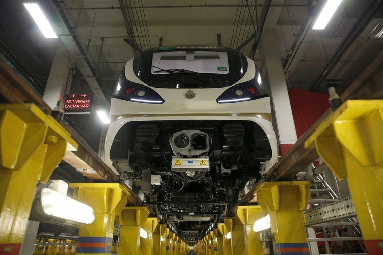 Hacıosman-Yenikapı metrosunda sürücüsüz araçlar raylarda