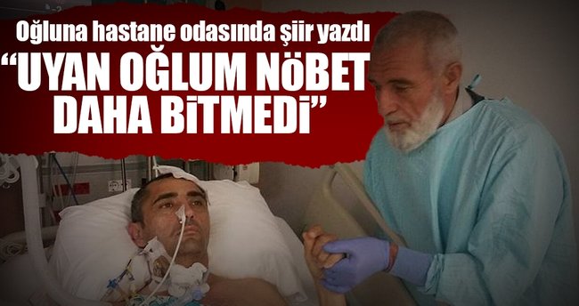 Uyan oğlum daha nöbet bitmedi