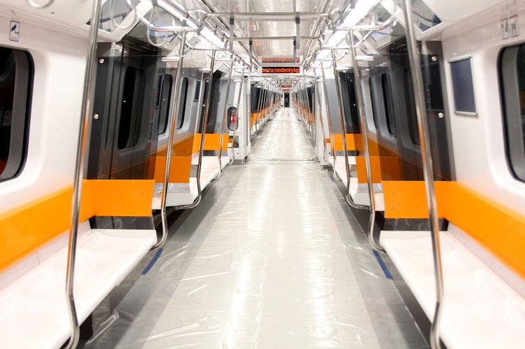 Hacıosman-Yenikapı metrosunda sürücüsüz araçlar raylarda