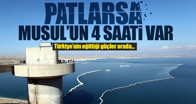 Musul Barajı yıkılırsa 4 saatte Musul yerle bir olabilir
