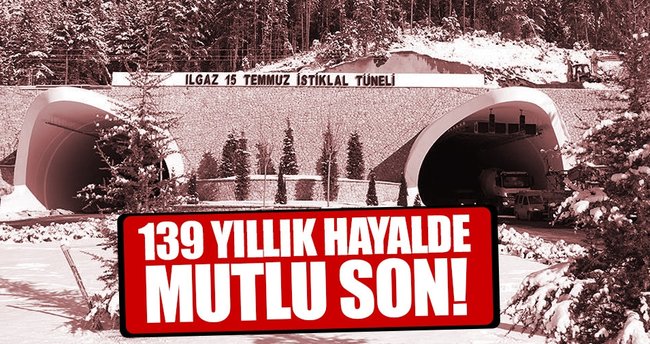 Ilgaz 15 Temmuz Tüneli açıldı