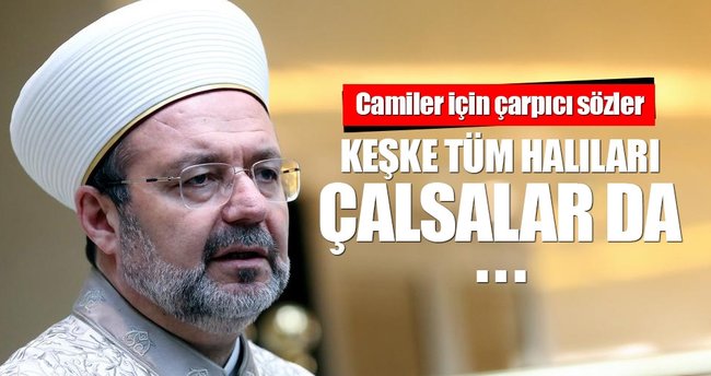 Görmez'den 'Açık Cami' pişmanlık ve önerisi