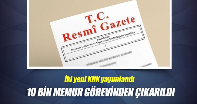 İki yeni KHK yayımlandı