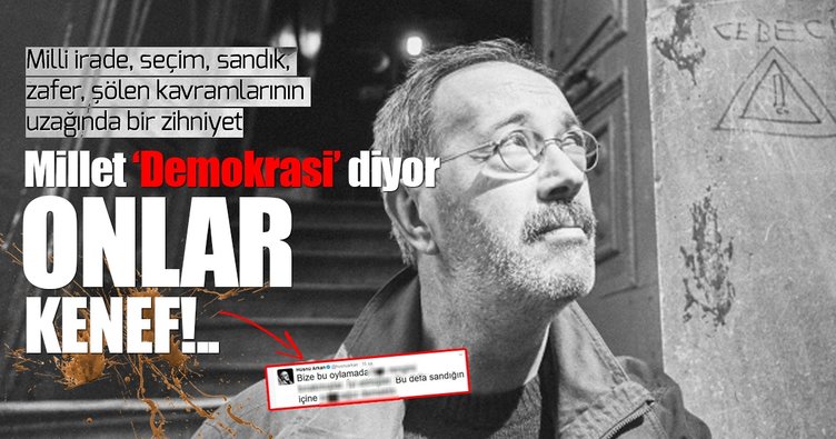 Vokalist Hüsnü Arkan'dan garip referandum tweeti