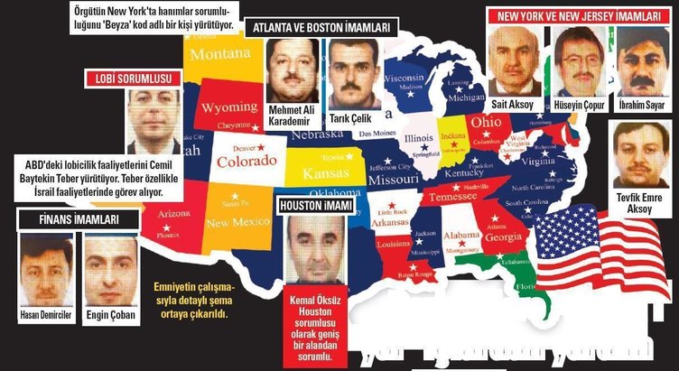 Cumhurbaşkanı gezisi öncesi FETÖ’nün ABD örgütlenmesi deşifre oldu