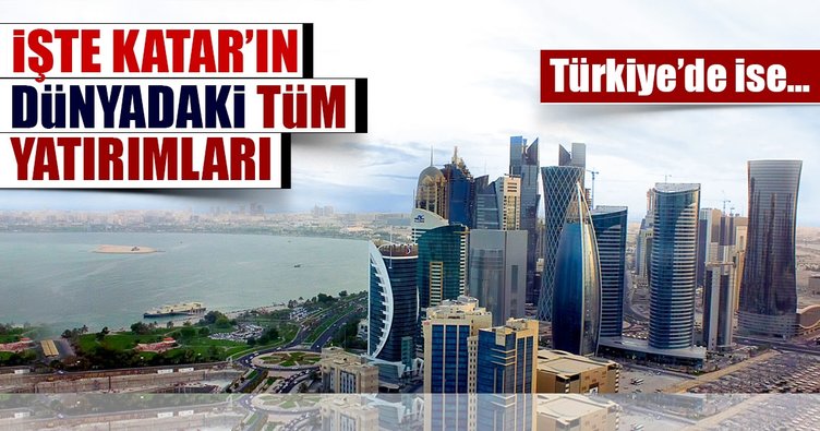 İşte en büyük yatırımcılardan Katar'ın dünyadaki yeri