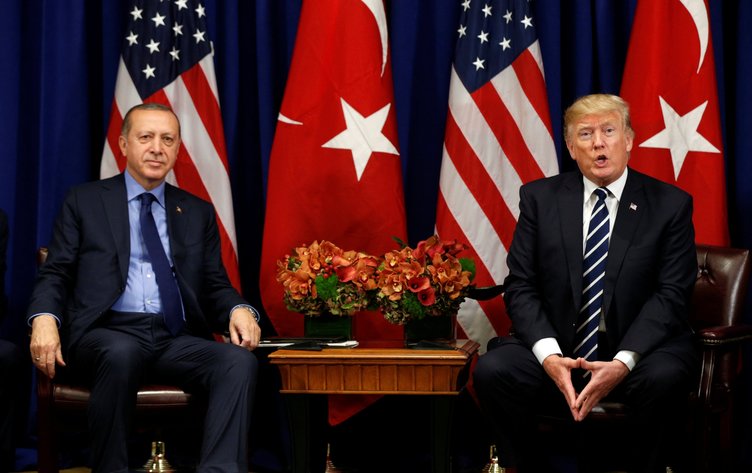 Cumhurbaşkanı Erdoğan New York'ta Trump ile görüştü