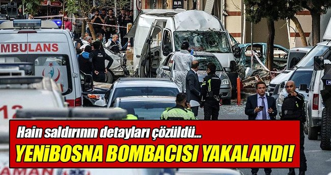Yenibosna bombacısı yakalandı!