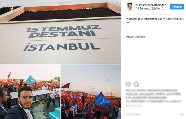 Ünlüler 15 Temmuz Şehitler Köprüsü'ne akın etti