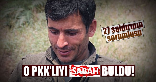 O PKK'lıyı SABAH buldu