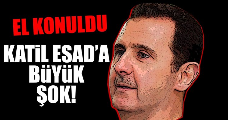 Katil Esad’a büyük şok!