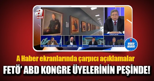 FETÖ, ABD kongre üyelerinin peşinde