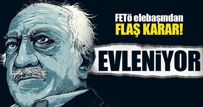 Teröristbaşı evlenmeye karar verdi!