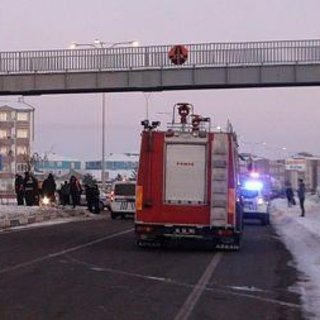 Kars'ta trafik kazası 4 yaralı