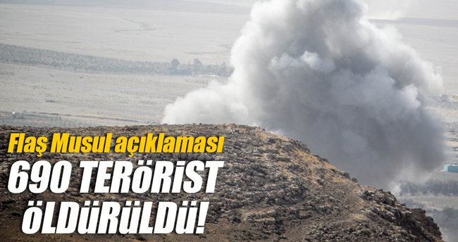 TSK DEAŞ hedeflerine bir yılda toplam 6 bin 820 atış gerçekleştirdi