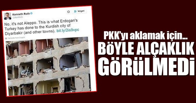 HRW icra direktöründen skandal tweet