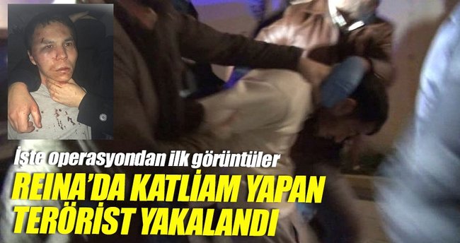 Reina saldırganı Abdulgadir Masharipov yakalandı! İşte yakalanma anı