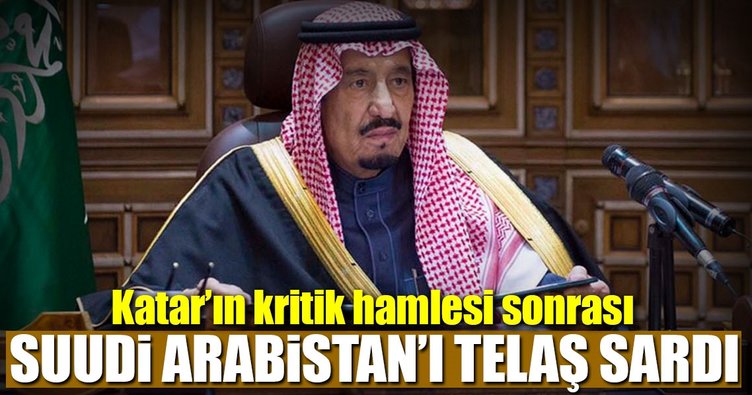 Suudi Arabistan'dan yeni Katar hamlesi!