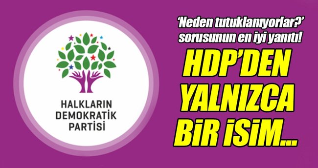 HDP'den bugüne kadar sadece bir kişi ifadeye gitti!