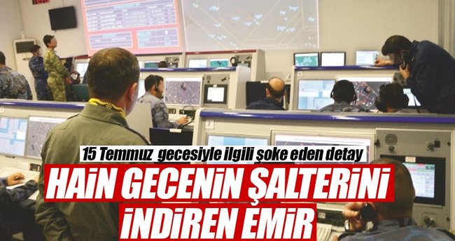 Cuntanın şalterini indiren emir