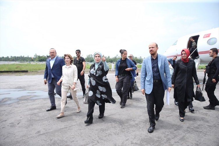 Emine Erdoğan Arakanlı Müslümanlar için Bangladeş’te