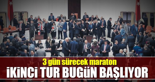 İkinci tur bugün