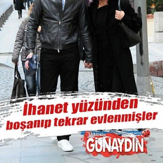 Murat Başoğlu ve Hande Bermek daha önce boşanıp tekrar evlenmişler