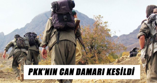 PKK’nın can damarı kesildi