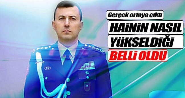Hain başyaver soru çalarak yükselmiş