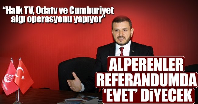 Alperen Ocakları referandumda 'evet' diyecek