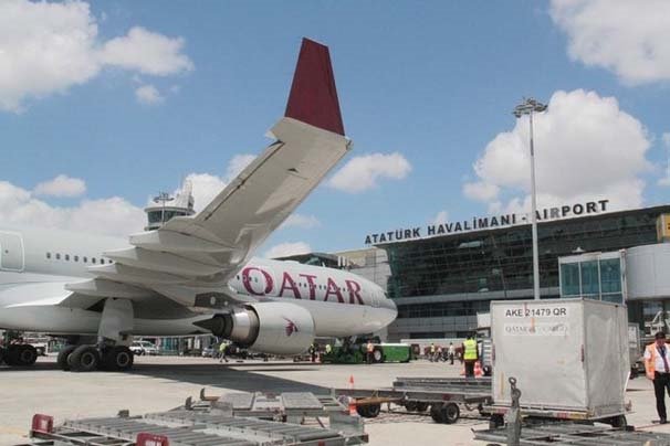 Dev kargo uçakları ile 8 günde Türkiye'den Katar'a 40 sefer yapıldı