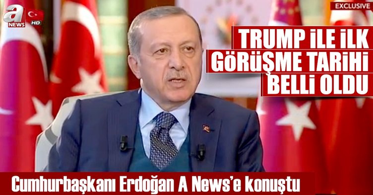 Cumhurbaşkanı Erdoğan, 16-17 Mayıs'ta Trump ile görüşecek