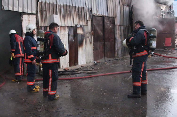 Son dakika: Sarıyer'de kurbanlık hayvanların bulunduğu barınakta yangın