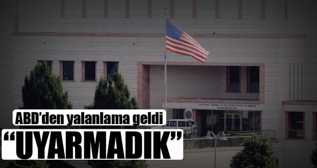ABD'den yalanlama geldi