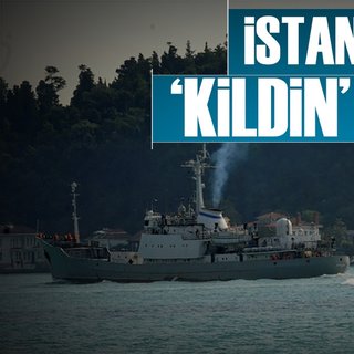 Rus istihbarat gemisi Boğaz'dan geçti