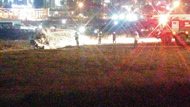 Atatürk Havalimanı’nda özel jet düştü!