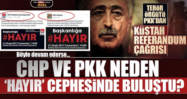 PKK ve CHP neden 'Hayır' cephesinde yer aldı?