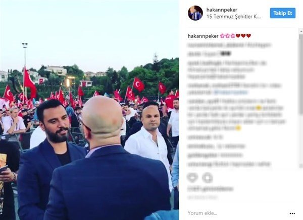 Ünlüler 15 Temmuz Şehitler Köprüsü'ne akın etti