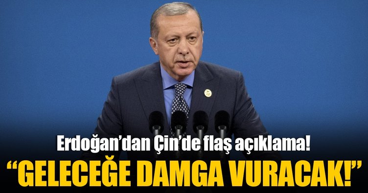 Erdoğan: Yeni İpek Yolu' terörü yerle yeksan edecek bir girişimdir