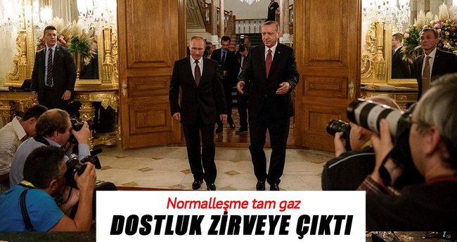 Dostluk zirvede
