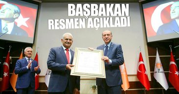 Cumhurbaşkanımızı genel başkan adayı olarak teklif edeceğiz