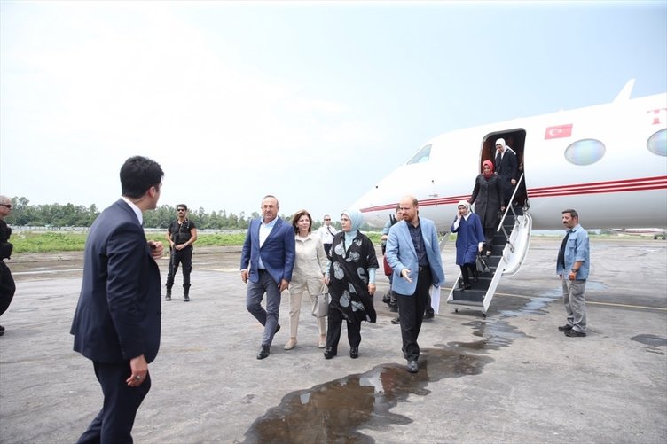 Emine Erdoğan Arakanlı Müslümanlar için Bangladeş’te