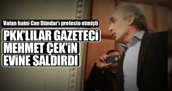 Gazeteci Mehmet Çek'e saldırı