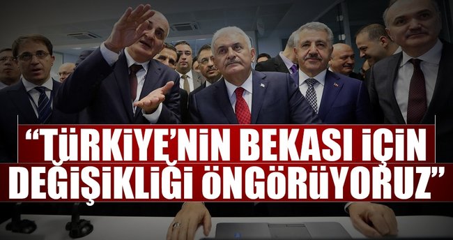 “Türkiye’nin bekası için değişikliği öngörüyoruz”