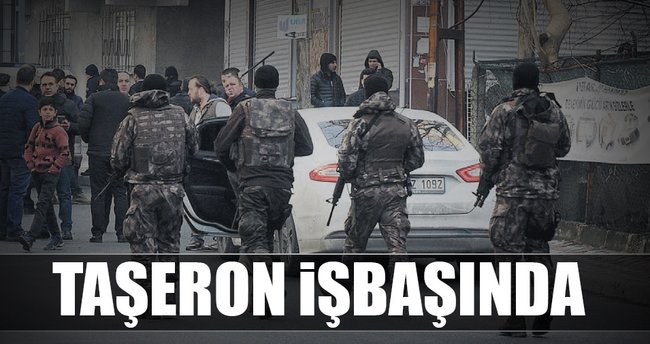 Taşeron işbaşında